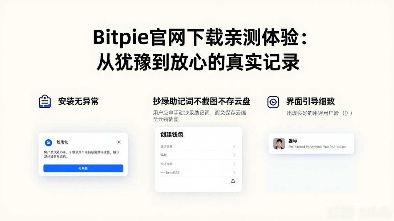 Bitpie官网下载亲测体验：从犹豫到放心的真实记录