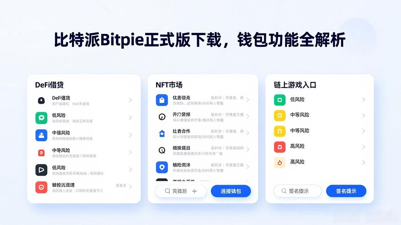 比特派Bitpie正式版下载，钱包功能全解析