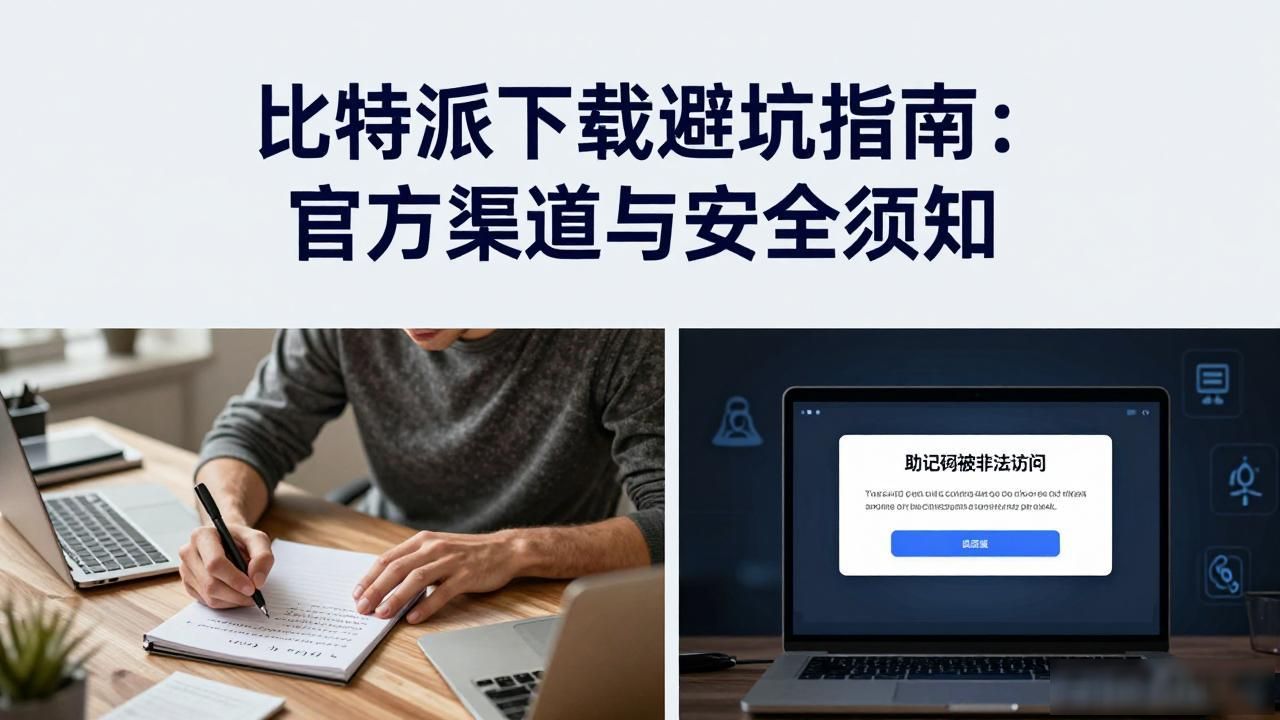 比特派下载避坑指南：官方渠道与安全须知
