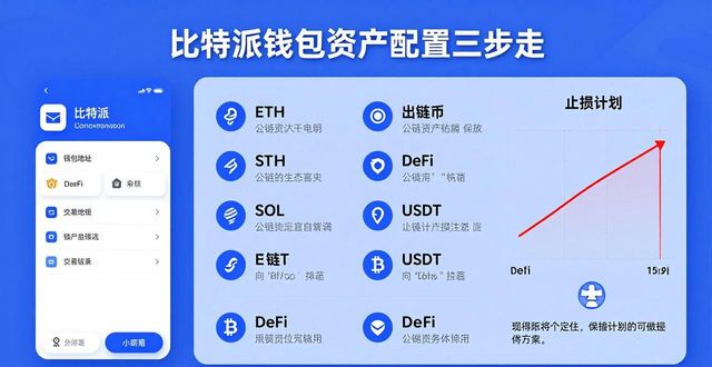 比特派钱包资产配置三步走