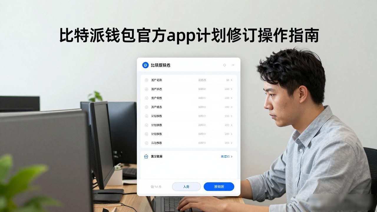 新手如何操作比特派钱包计划管理_如何在比特派钱包下载官方app中进行计划修订？_比特派钱包计划修订功能使用教程