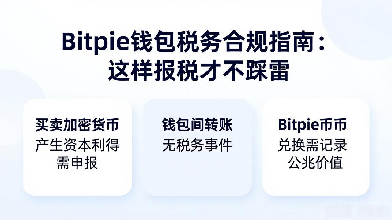 使用 Bitpie 钱包的税务合规建议_Bitpie钱包交易记录管理_Bitpie钱包加密货币税务合规