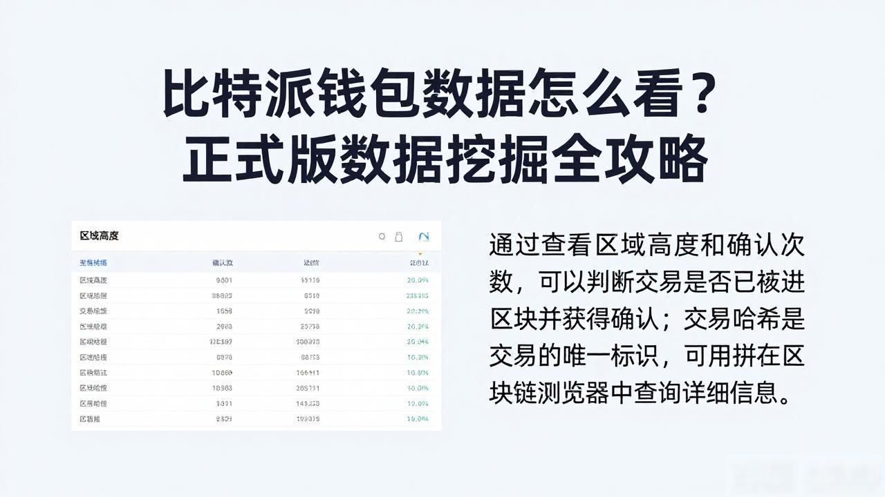 如何在比特派Bitpie正式版下载中进行数据挖掘_比特派正式版数据挖掘_比特派链上数据查看