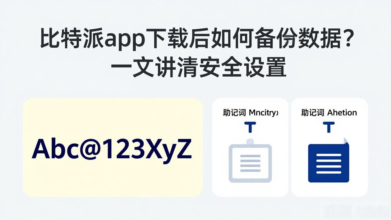 下载bitpie比特派app后的数据同步与备份策略_助记词安全存储方法_bitpie app 数据备份