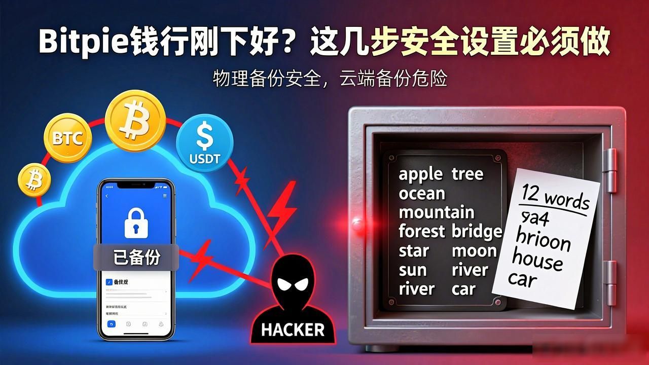 下载Bitpie钱包后的安全设置和优化建议_Bitpie钱包助记词安全备份_物理存储方式