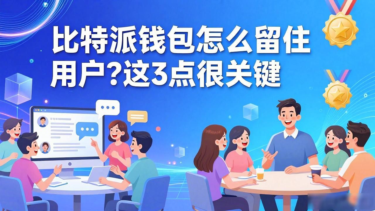 比特派钱包怎么留住用户？这3点很关键