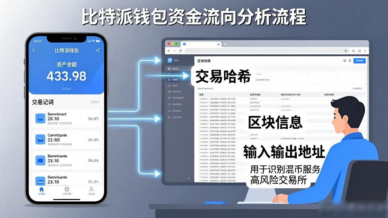 比特派钱包资金流向怎么看？三步查清资产动向