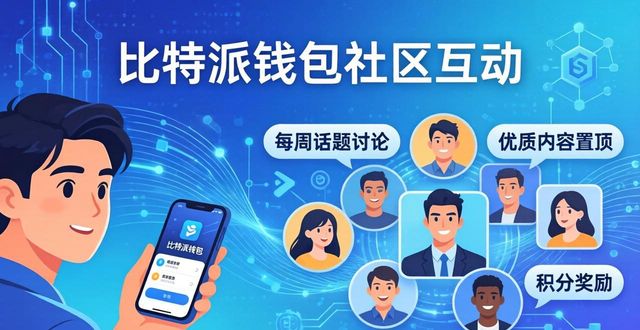 比特派钱包下载后怎么玩转社区？手把手教你参与互动领福利