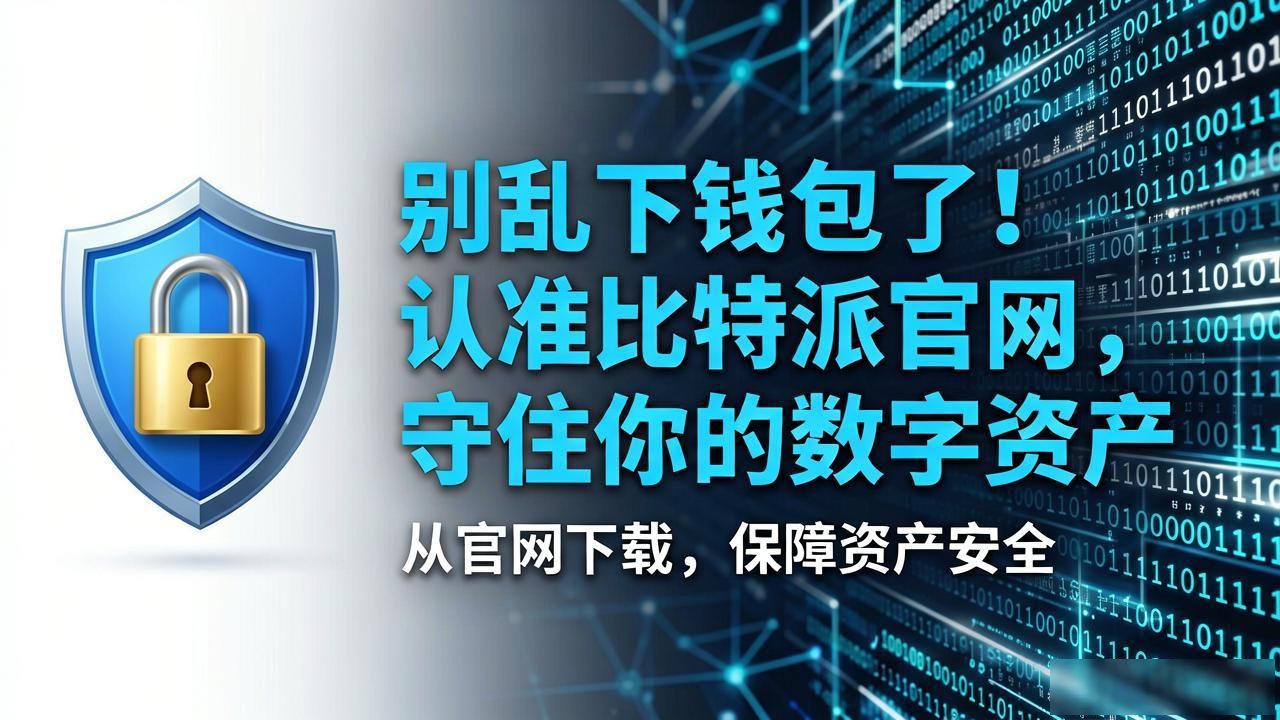别乱下钱包了！认准比特派官网，守住你的数字资产