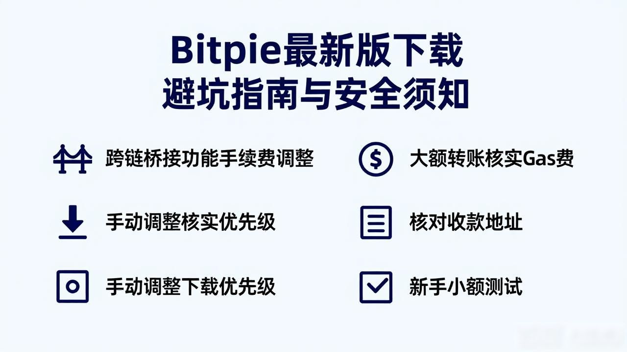 Bitpie最新版下载避坑指南与安全须知