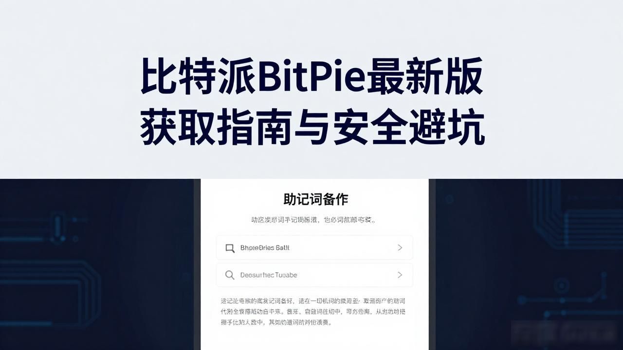比特派BitPie最新版获取指南与安全避坑