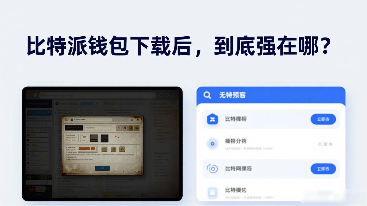 比特派钱包下载后，到底强在哪？