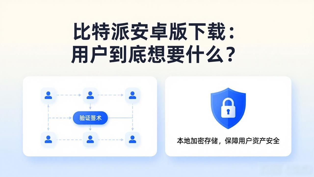 比特派安卓版下载：用户到底想要什么？