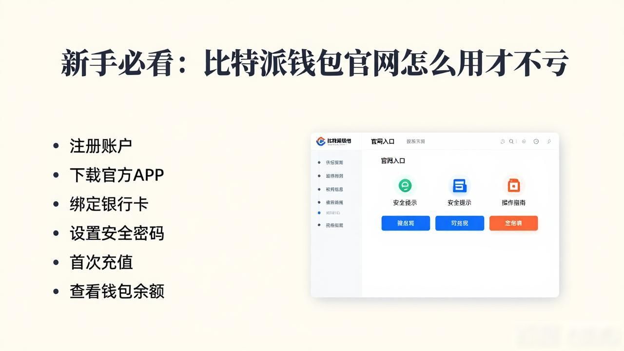 新手必看：比特派钱包官网怎么用才不亏