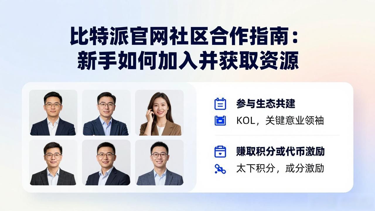比特派官网社区合作指南：新手如何加入并获取资源