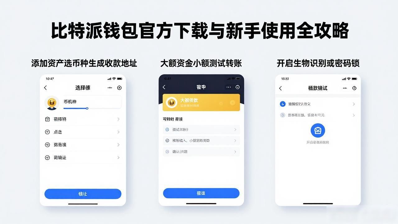 比特派钱包官方下载与新手使用全攻略