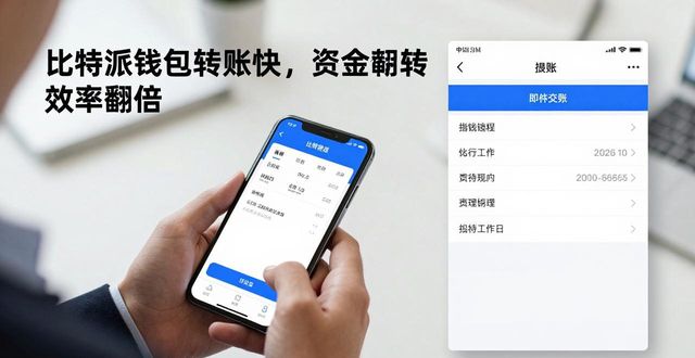 比特派钱包转账快，资金周转效率翻倍