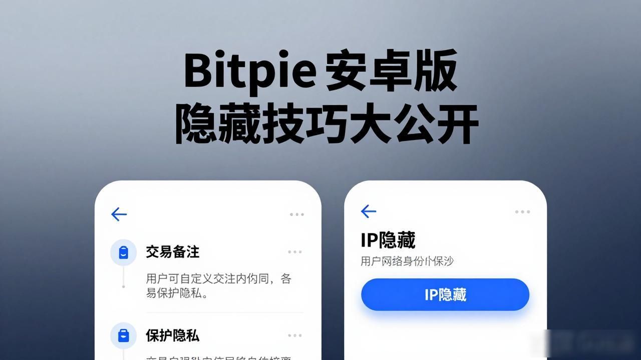 Bitpie安卓版隐藏技巧大公开
