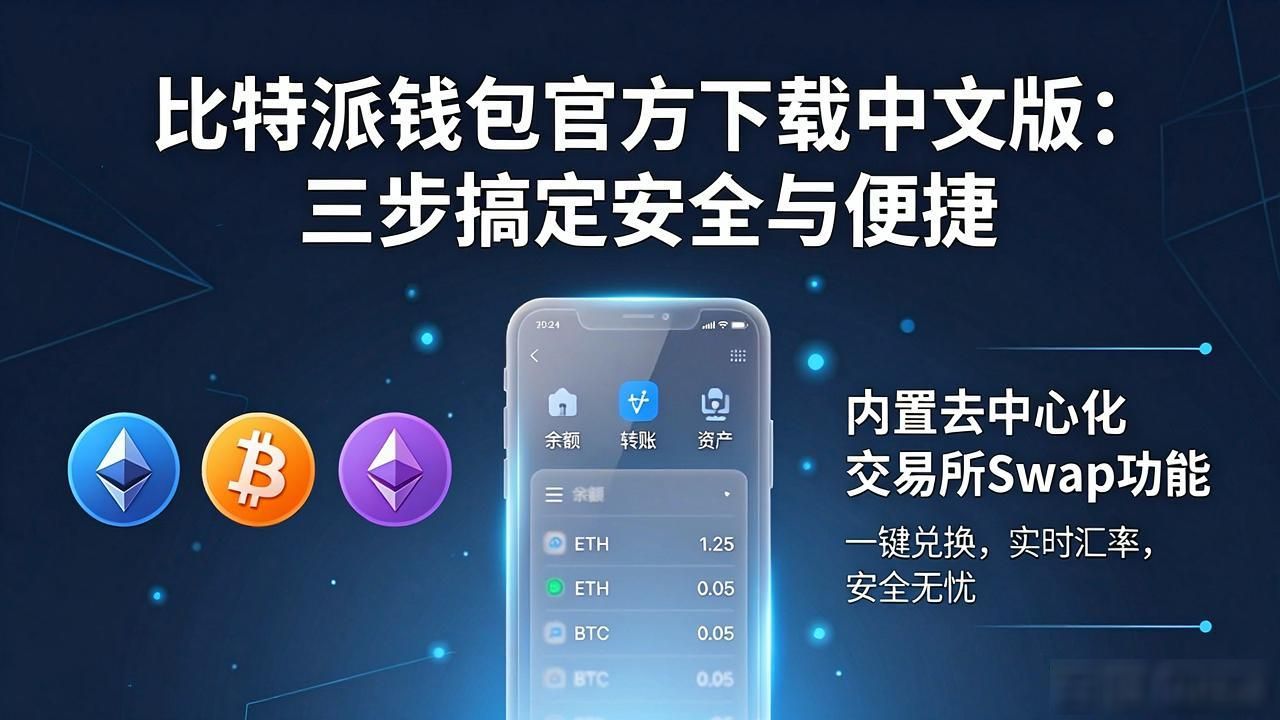 比特派钱包官方下载中文版：三步搞定安全与便捷