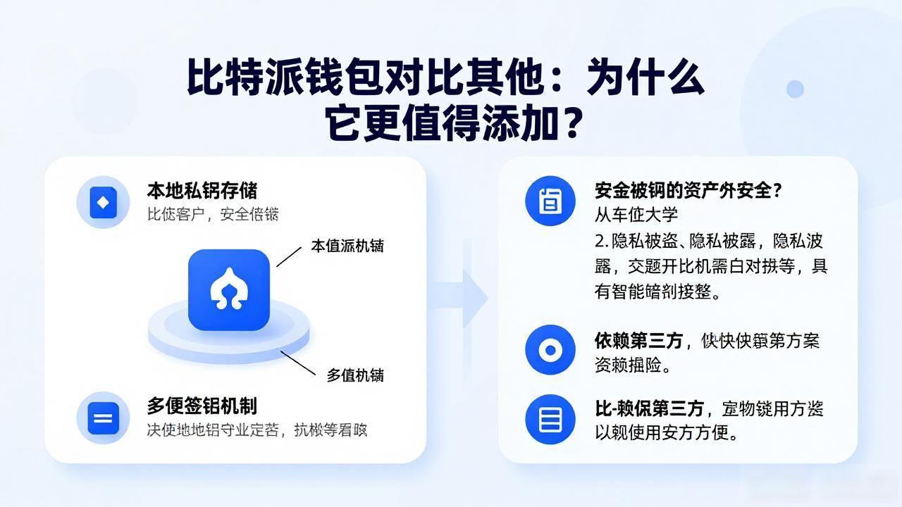 比特派钱包对比其他：为什么它更值得添加？