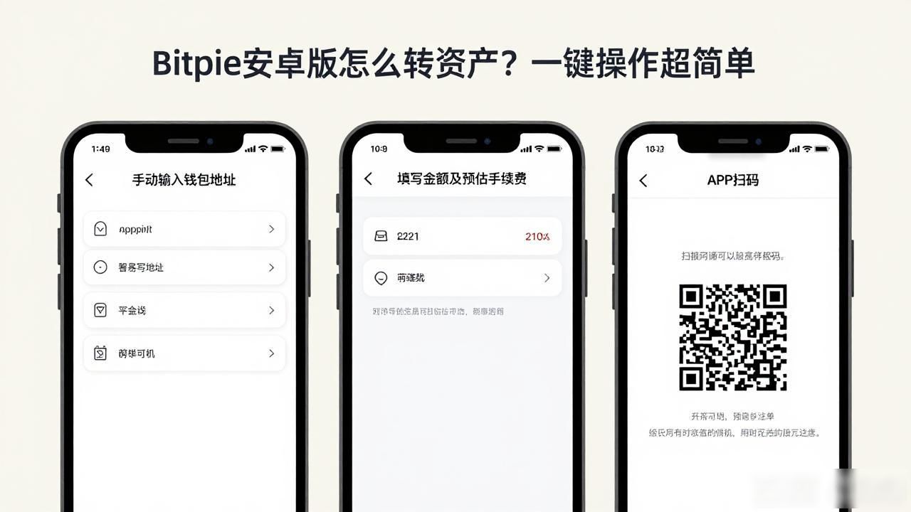 Bitpie安卓版怎么转资产？一键操作超简单