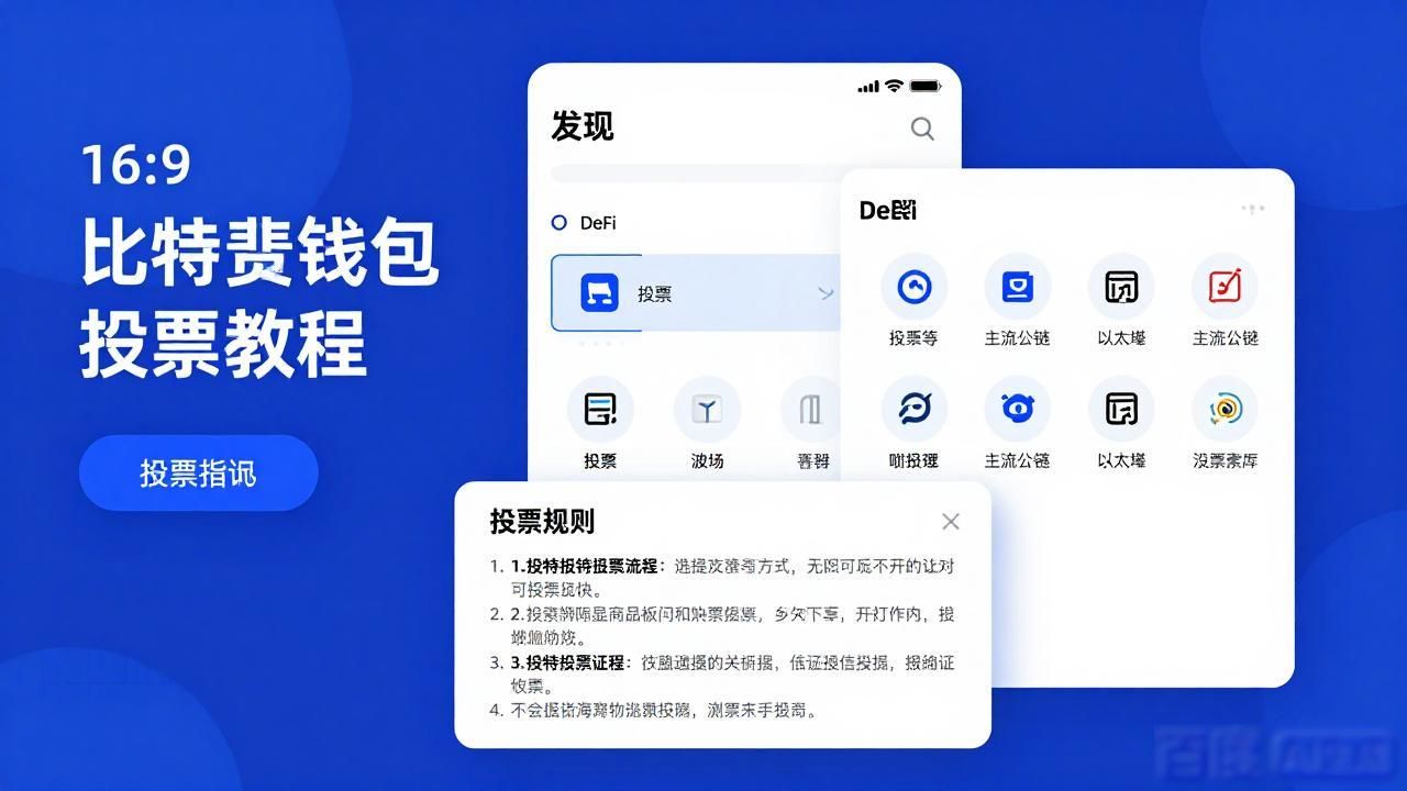 比特派投票教程：下载最新版钱包参与活动