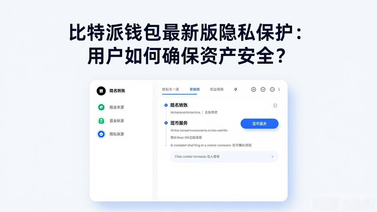 比特派钱包最新版隐私保护：用户如何确保资产安全？