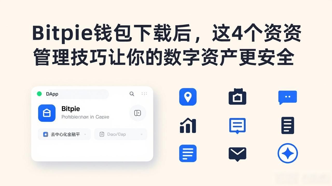Bitpie钱包下载后，这4个资产管理技巧让你的数字资产更安全