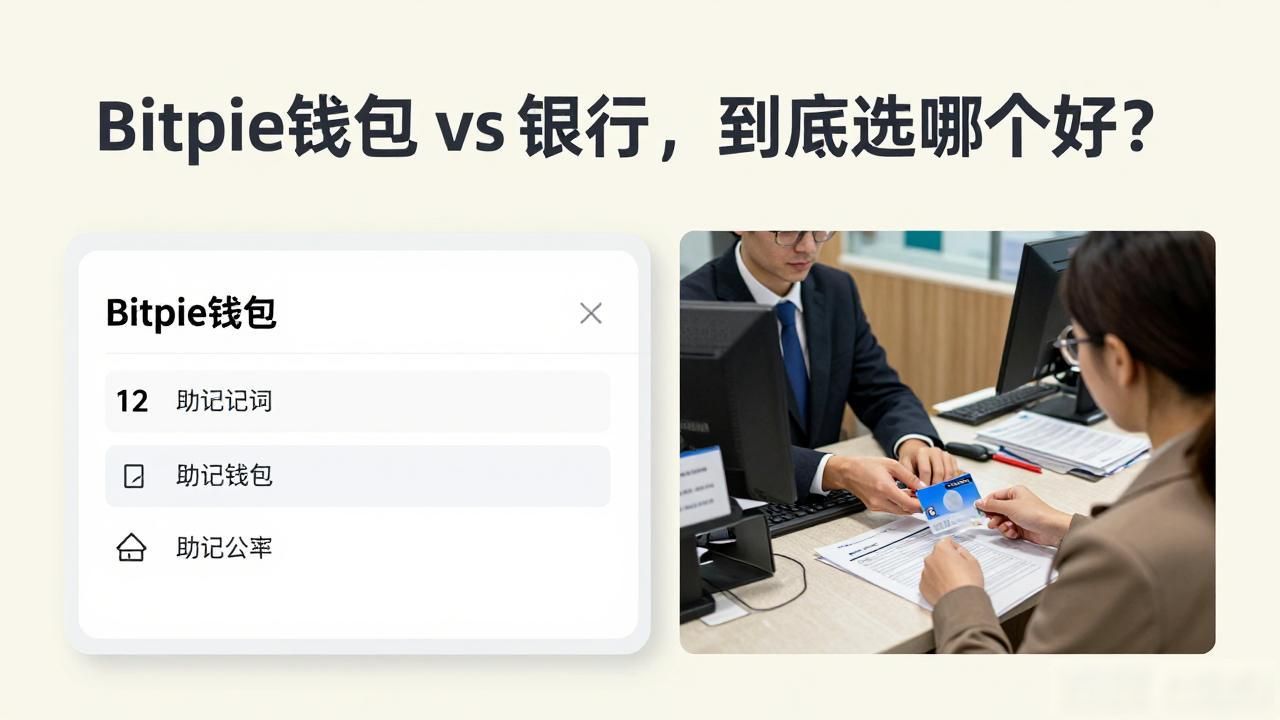 Bitpie钱包 vs 银行，到底选哪个好？