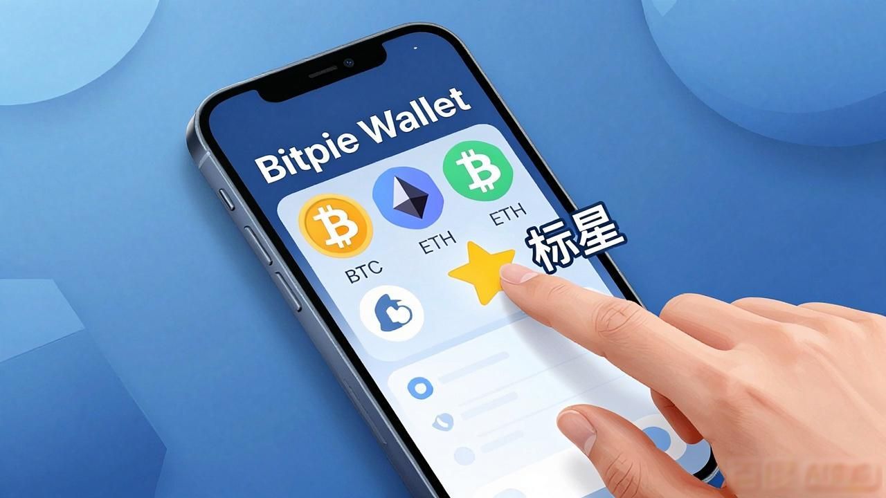 收藏常用币种标星操作_苹果用户如何高效使用Bitpie钱包APP_Bitpie钱包苹果使用技巧