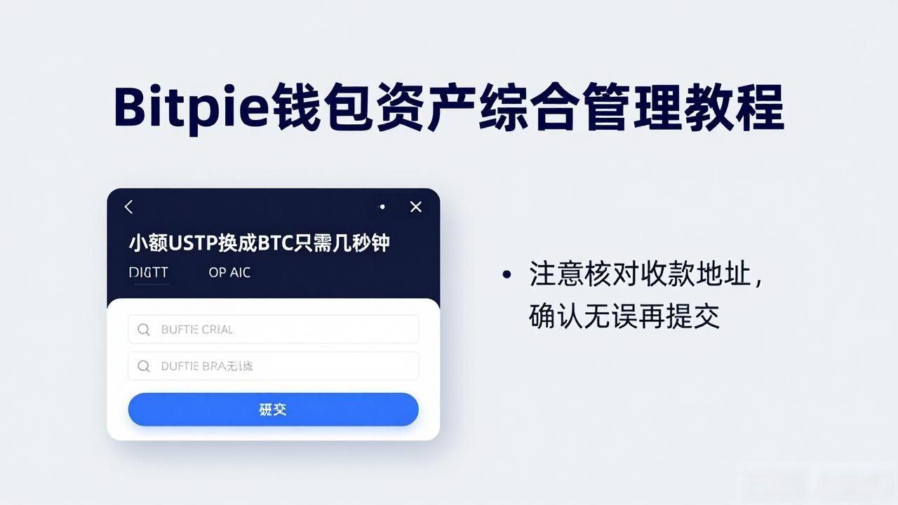 Bitpie钱包资产综合管理教程