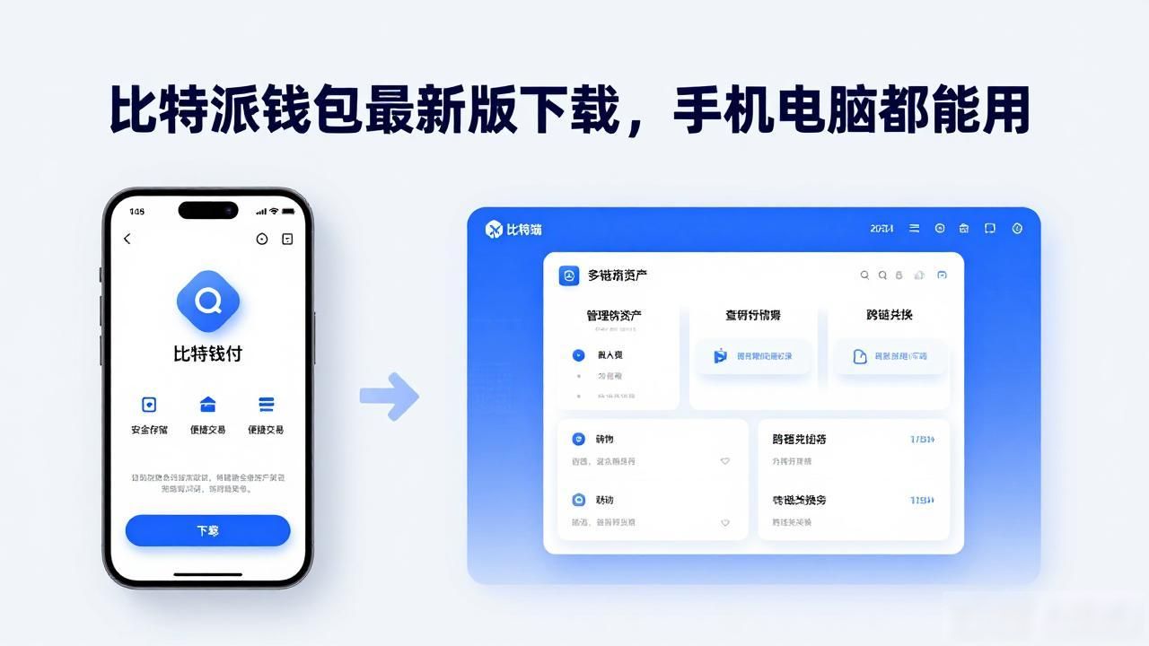 比特派钱包最新版下载，手机电脑都能用