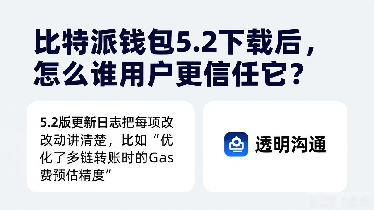 比特派钱包5.2下载后，怎么让用户更信任它？