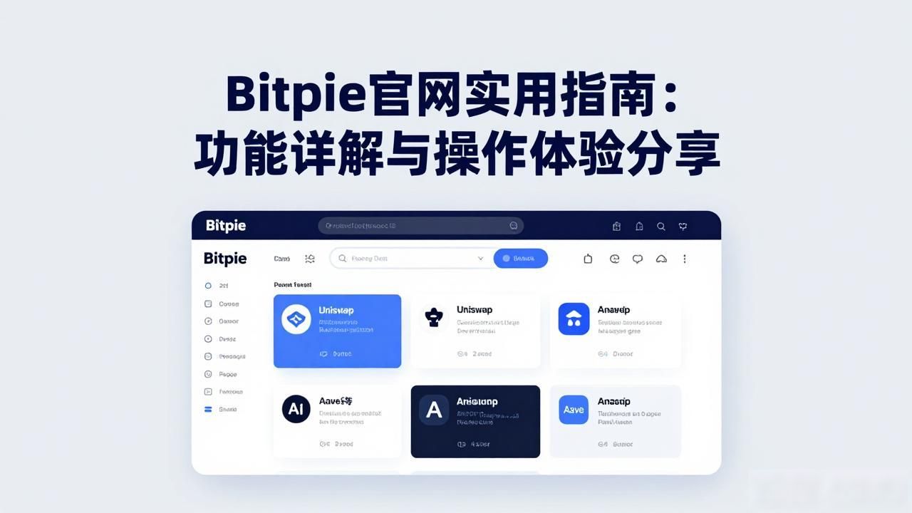 Bitpie官网实用指南：功能详解与操作体验分享