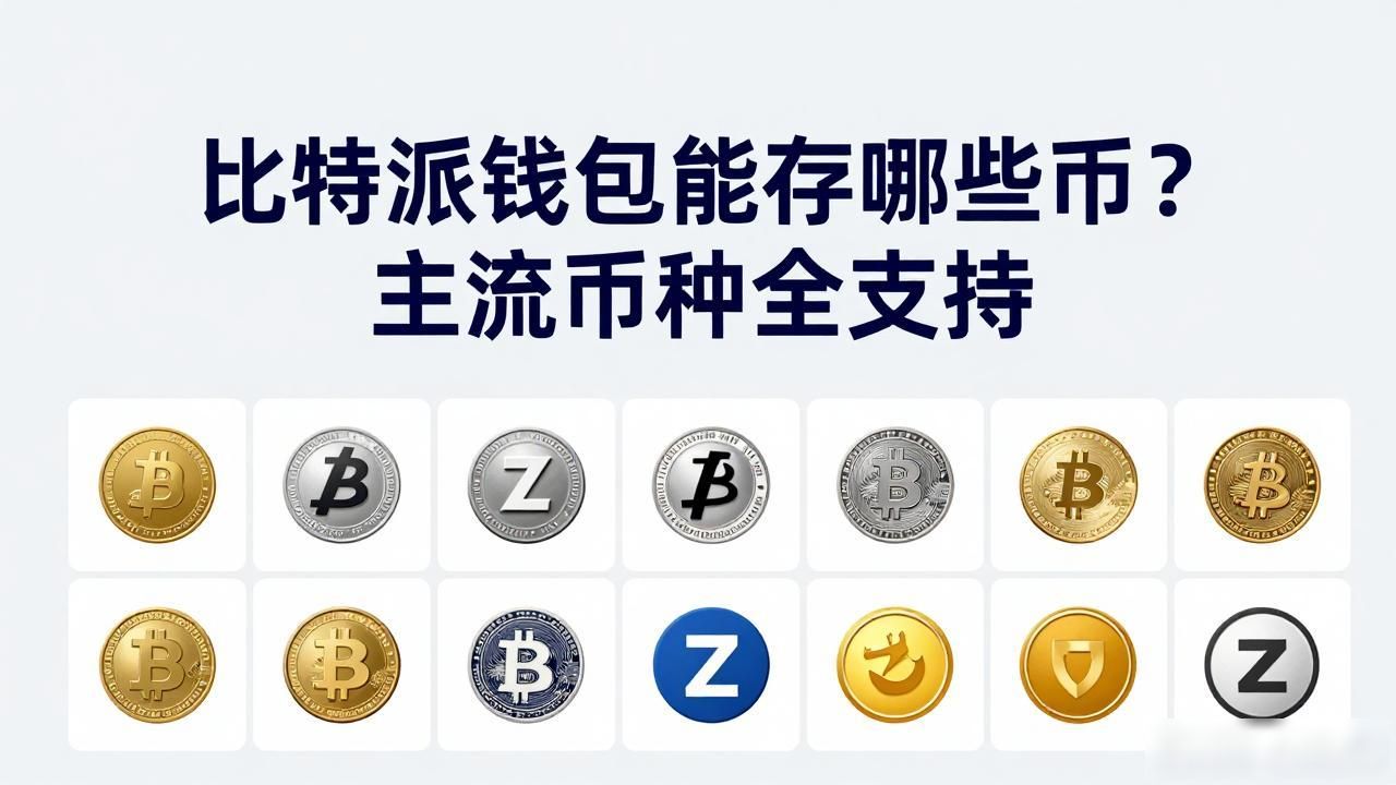 比特派钱包能存哪些币？主流币种全支持